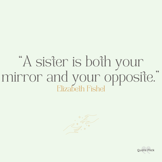 A sister quote