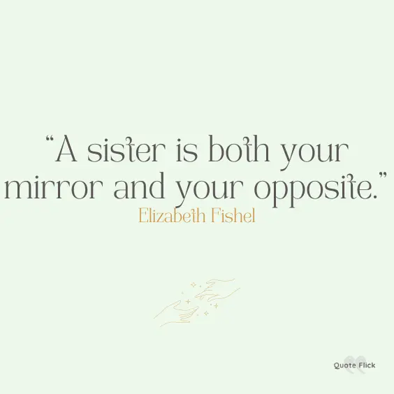 A sister quote
