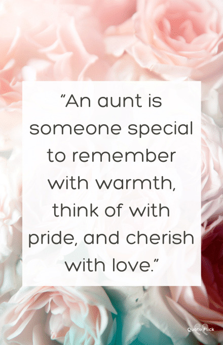 Aunt love quotes