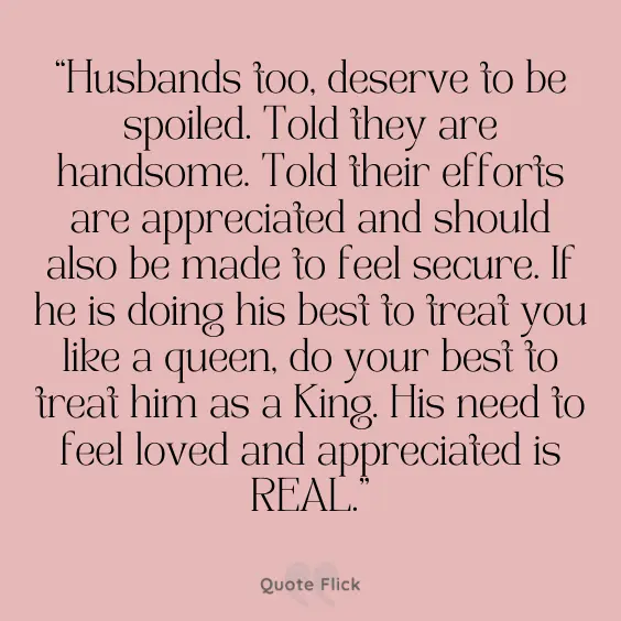 Best husband love quote