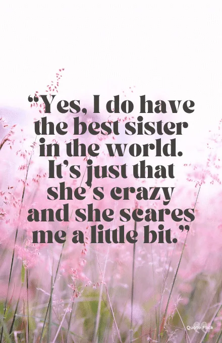 Best sister quotes