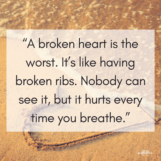 Broken heart quotes