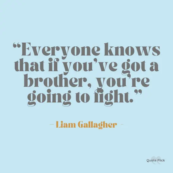 Brother quote about fighting