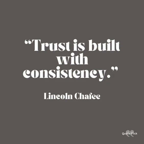 Building trust quote