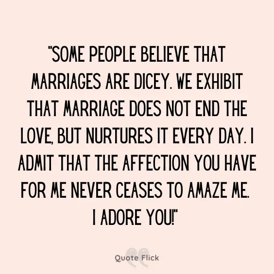 Caring words for husband quote
