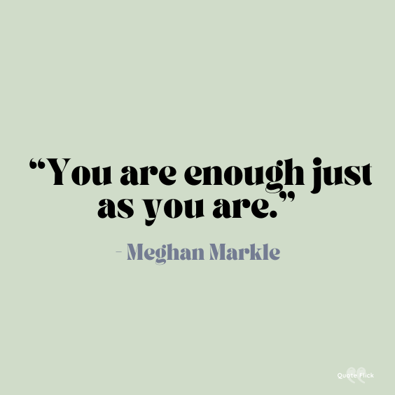Encouragement quote Meghan Markle