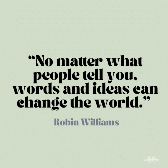 Encouragement quote Robin Williams