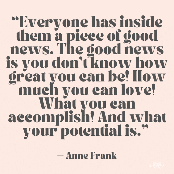 Encouragement quotes Anne Frank