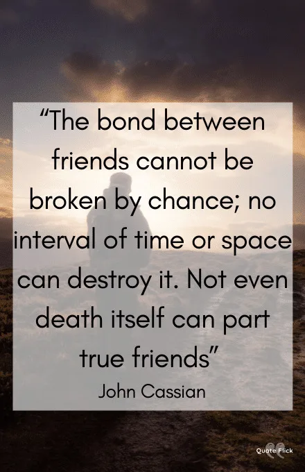 Friends death quote