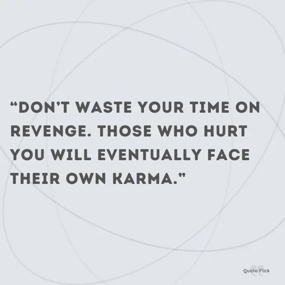 Hurt quote about revenge