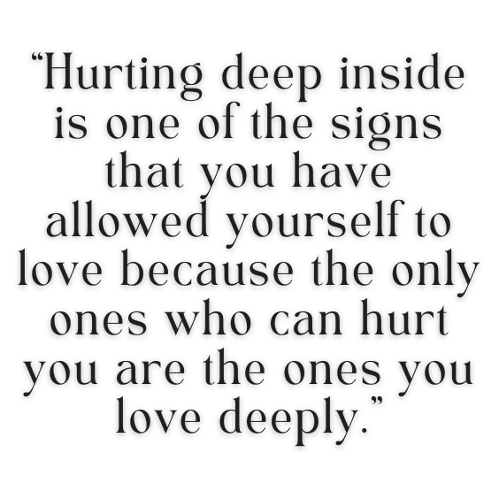 quotes about hurt and love