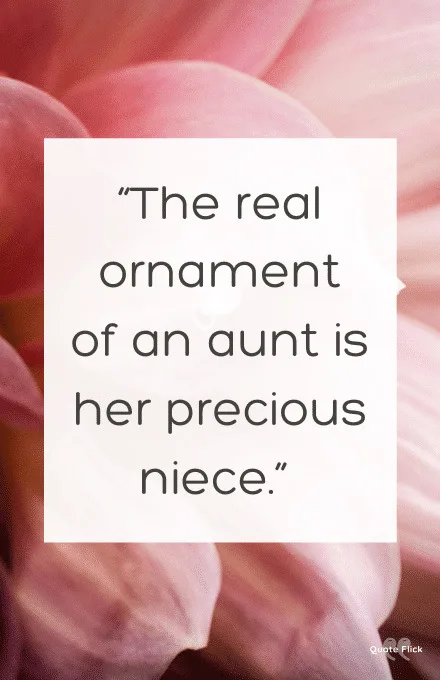 Niece and aunt quotes