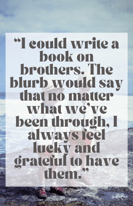 Quotations on brothers