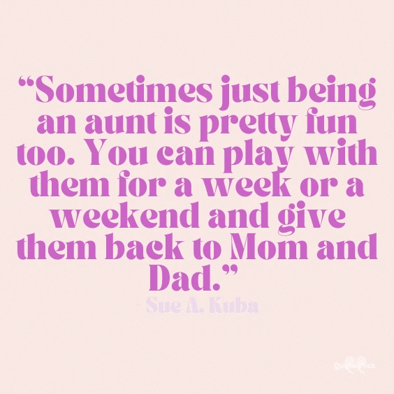 Quotes about being an aunt