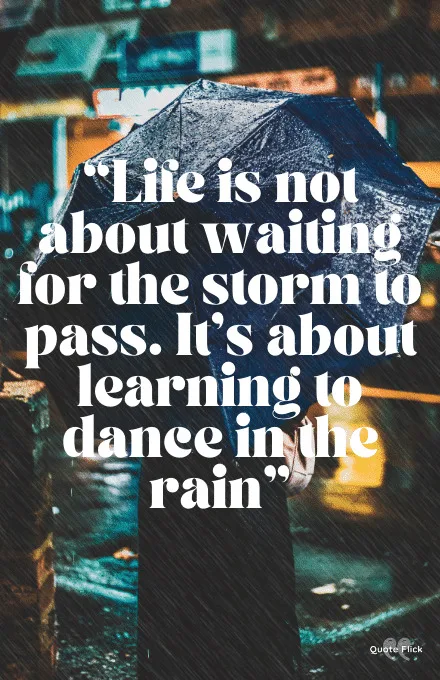 Quotes about rain