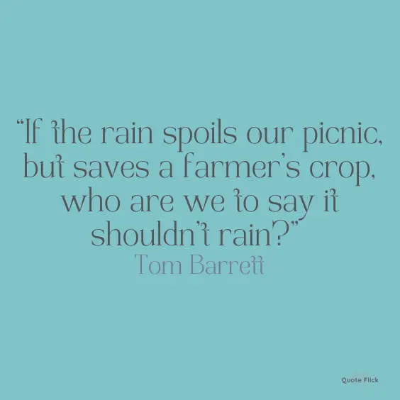 Quotes about the rain