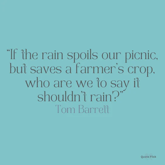 Quotes about the rain