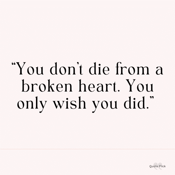 Quotes broken heart