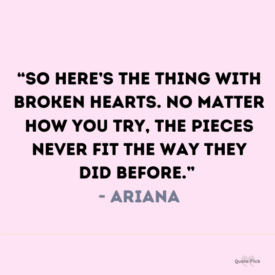 Quotes broken hearts