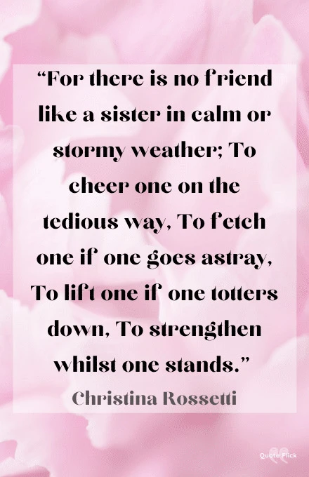 Quotes for sister