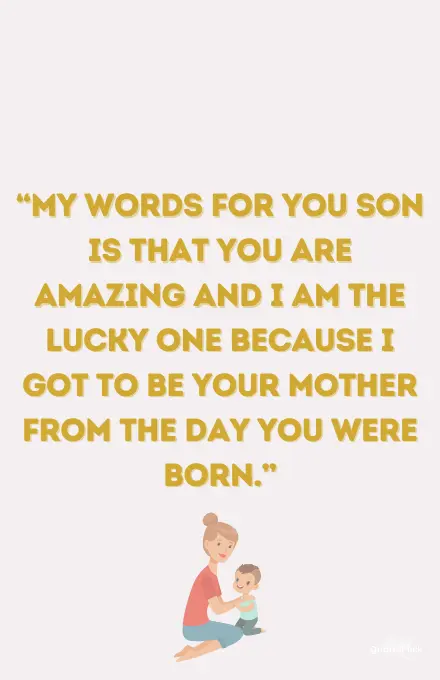 Quotes for son from mother