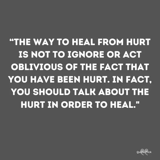 Quotes when you are hurt