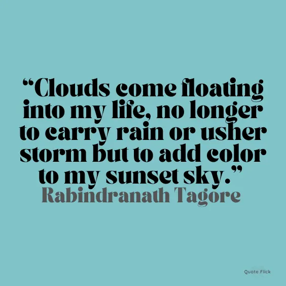 Rain and storm quote