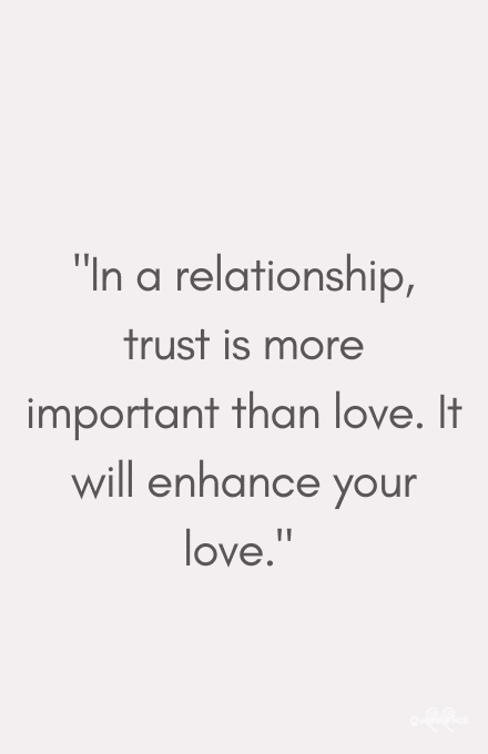 Relationship trust quotes