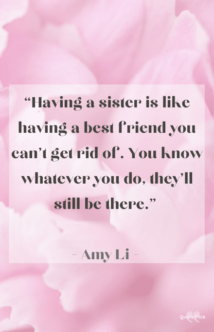 Sister quote