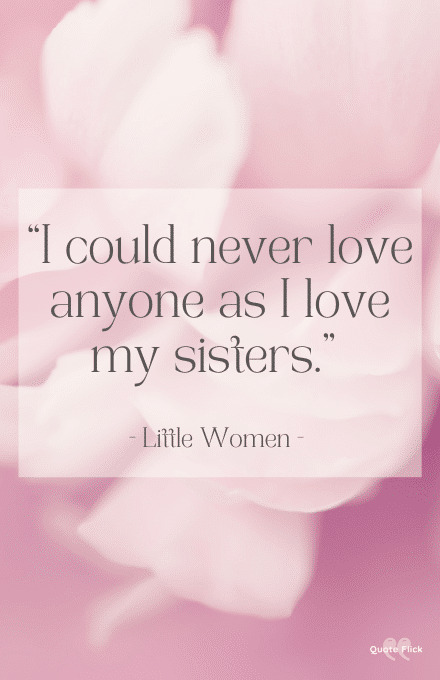 Sister quotes about love