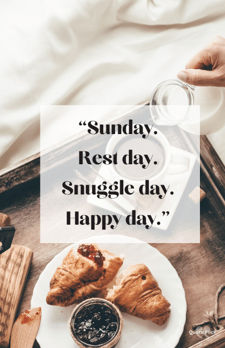Sunday rest quote