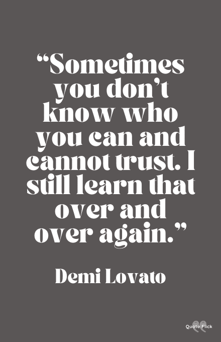 Trust again quotes