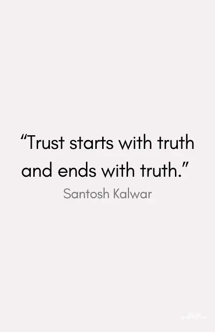 Trust quote