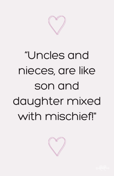 Uncles and nieces quotes