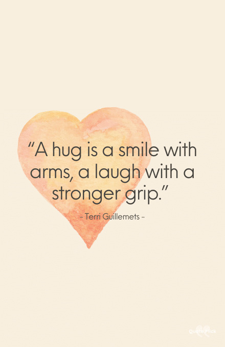 A hug quote