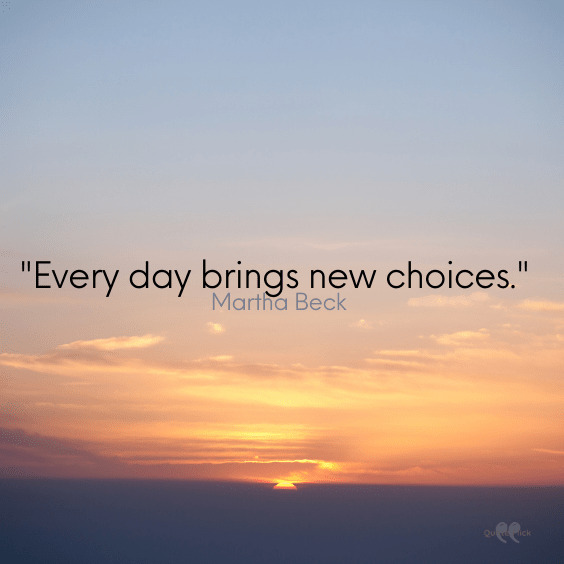 A new day quote