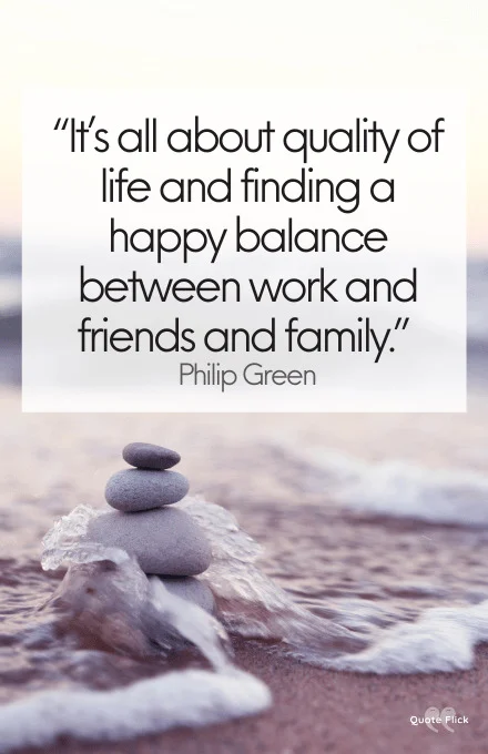 Balancing life quotes