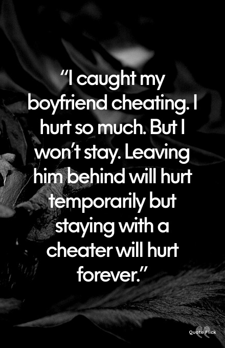 Boyfriend cheating quotes
