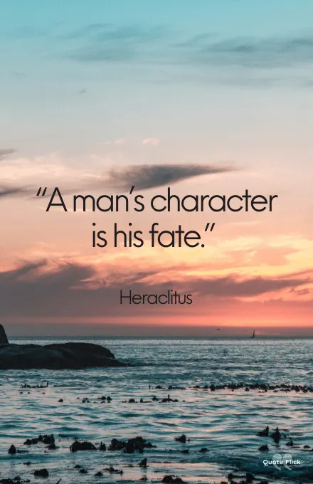 Character of a man quote