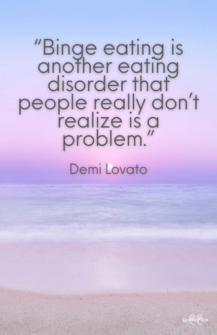 Eating disorder quotes