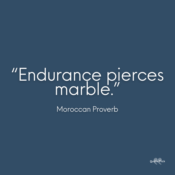 Endurance quotes proverbs