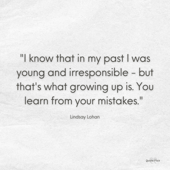 Growing up quote