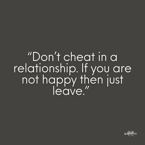 Guys who cheat quotes