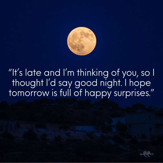 Happy good night quotes