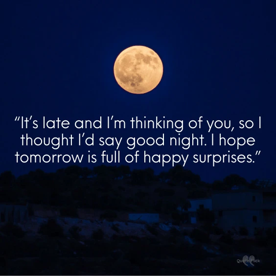 Happy good night quotes
