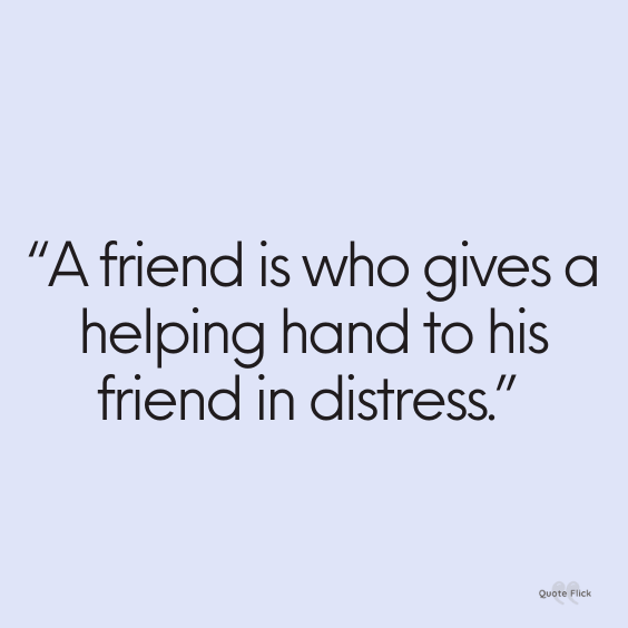 Helping friends quotes