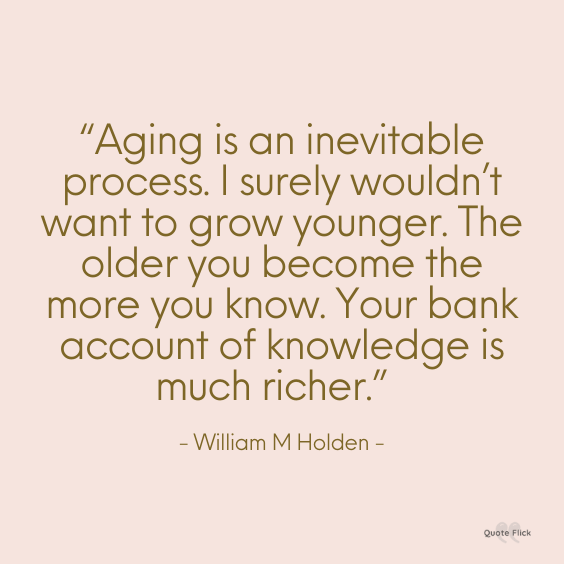 Humourous quotes about aging