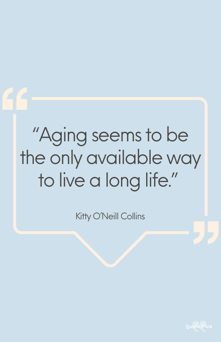 Humourous quotes about aging