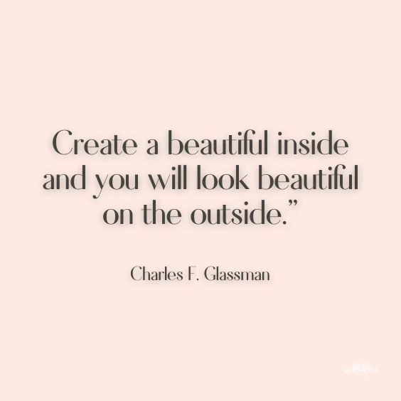 Inside beauty quotes