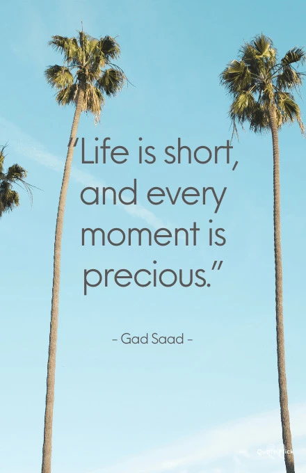 Life is short quote